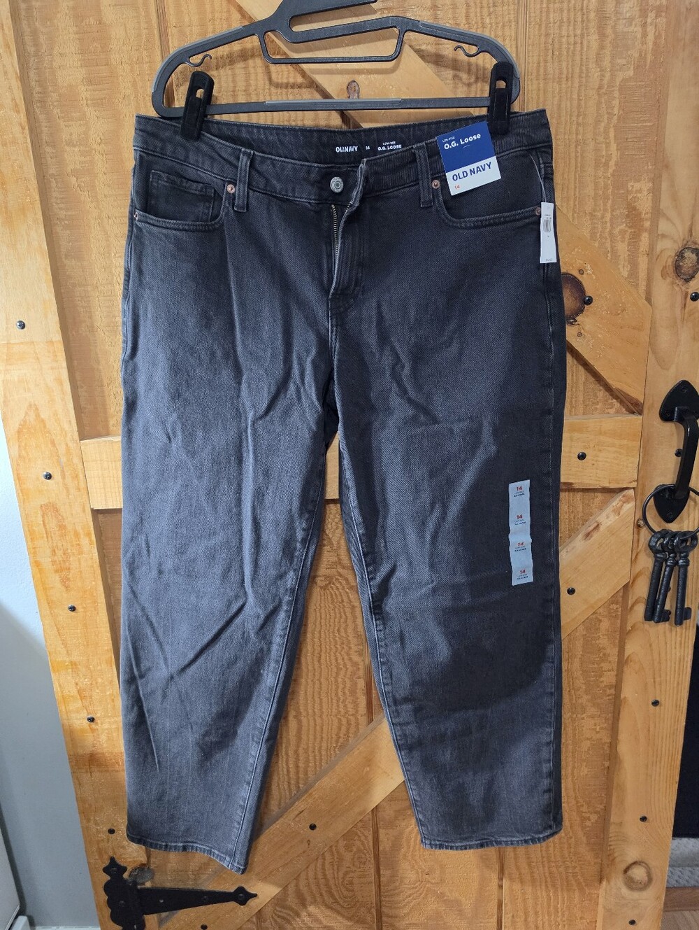 Old Navy Low Rise OG Loose Black Jeans